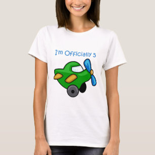 I'm Officially 5, Jet Plane T-Shirt