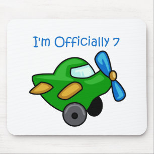 I'm Officially 7, Jet Plane Mouse Mat