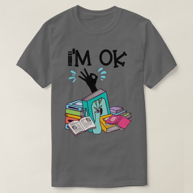 Im Ok Book 16 T-Shirt (Design Front)
