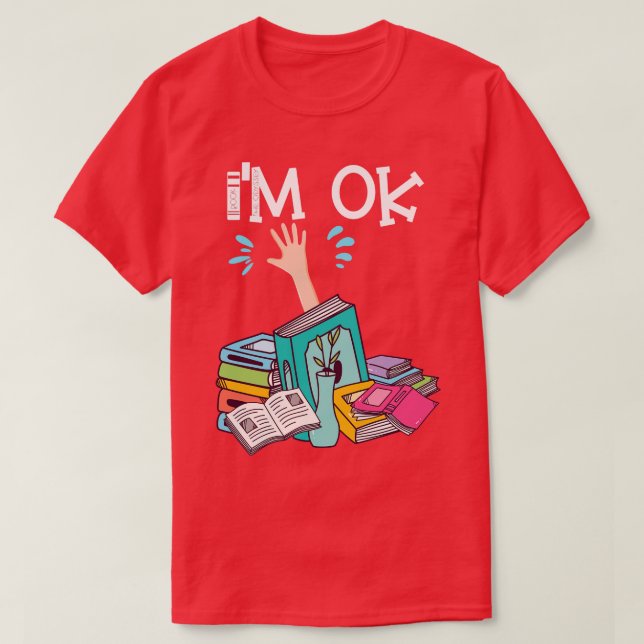 Im Ok Book 17 T-Shirt (Design Front)