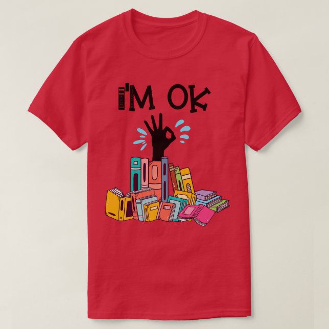 Im Ok Book 19 T-Shirt (Design Front)
