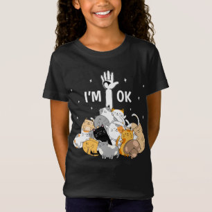 I'm Ok Funny Cats Lover T-Shirt