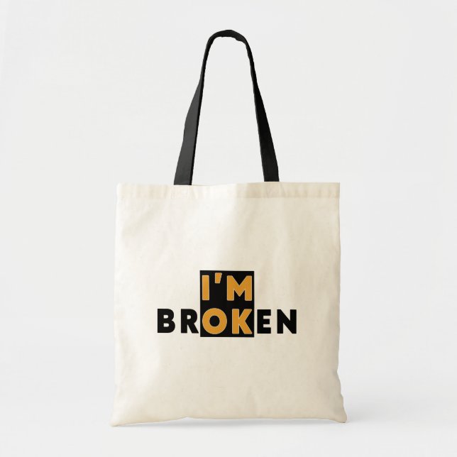 I'M OK TOTE BAG (Front)
