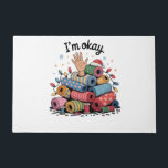 I'm Okay Funny Quilting Christmas Lovers Doormat<br><div class="desc">Im Oky Quilt,  Quilting Humor Christmas,  Quilter Inside Joke,  Festive Sewing Meme,  Crafty Holiday Shirt,  Funny Quilt Block,  OKY Quilt Lover,  Cozy Christmas Craft,  Quilting Community Gift,  Holiday Maker Humor</div>