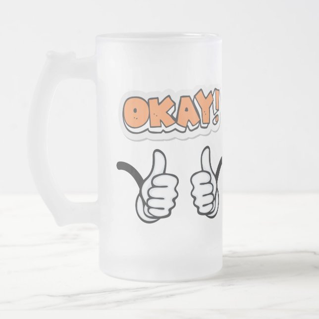 I'm Okay Mug (Left)
