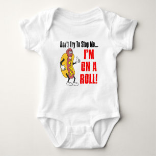 I'm On A Roll Baby Bodysuit