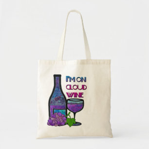 I'm on Cloud Wine Tote Bag