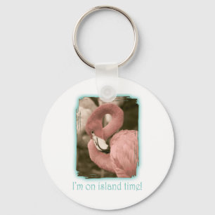 I'm on Island Time Key Ring