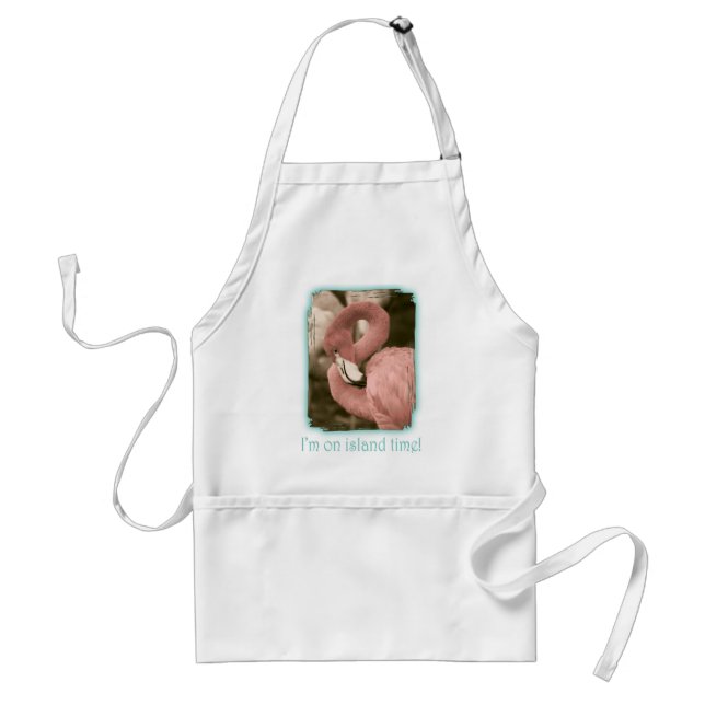 I'm on Island Time Standard Apron (Front)