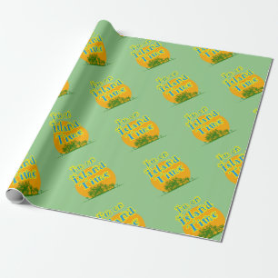 I'm on Island Time! Wrapping Paper