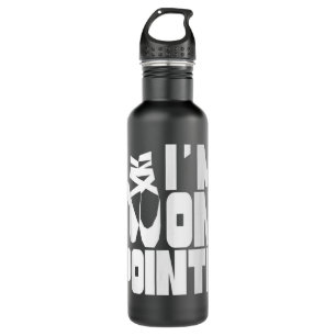 I'm On Pointe Pointe Hobby Ballerina Dancer Dance 710 Ml Water Bottle