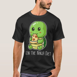 I Am On The Ninja Diet - Funny Turtle And Pizza Lover Water