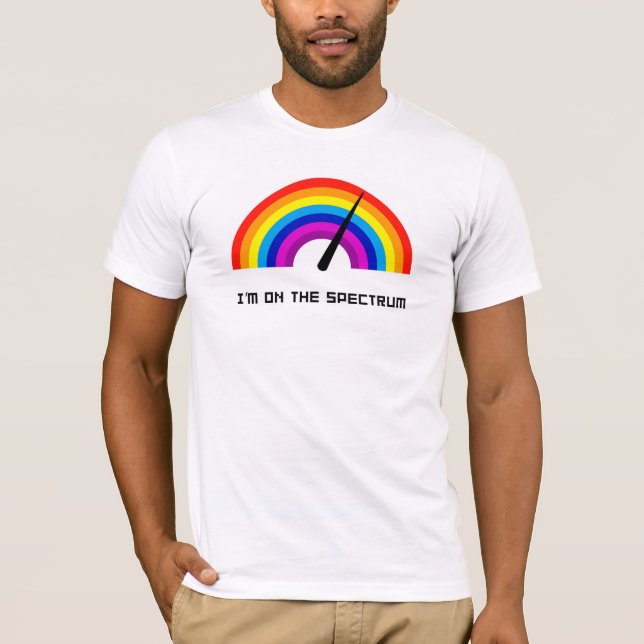 I'm on the spectrum T-Shirt (Front)