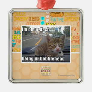 Im on ur dash metal tree decoration