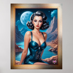 I'm On Vacation AI Concept Art by Xzendor7 Poster