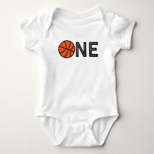 I'm One Basketball baby boy shirt