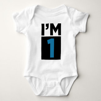 I'm One Blue First Birthday Shirt