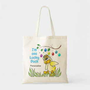 I'm One Lucky Duck Tote Bag
