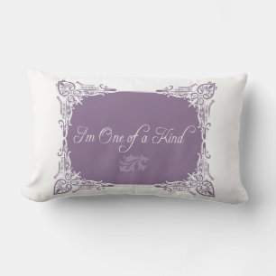 I'm One of a Kind Quote Lumbar Cushion