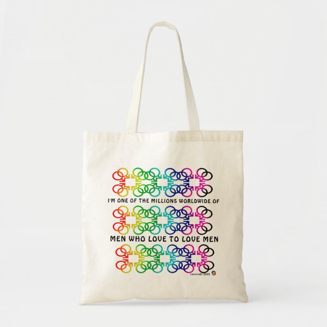 I'M ONE OF MILLIONS... HUGE Tote Bag (Front)