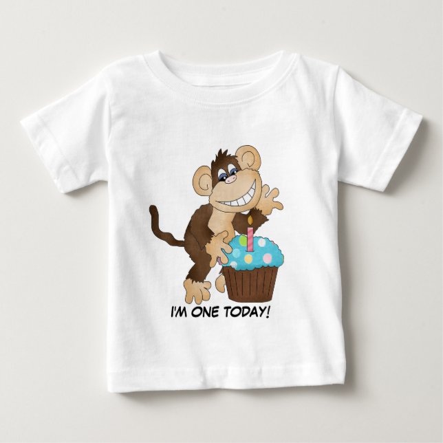 I'm One Today Birthday T-shirt (Front)