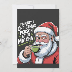 I'm Only a Christmas Person After Matcha Announcement