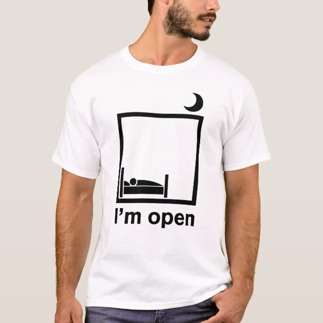 I'm Open T-Shirt (Front)