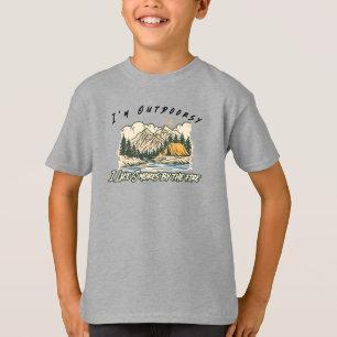 I'm Outdoorsy – I Like S’mores by the Fire T-Shirt