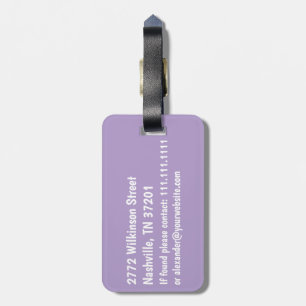 I'm Outta Here   Funny  Luggage Tag