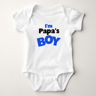 I'm Papa's Boy Baby Bodysuit