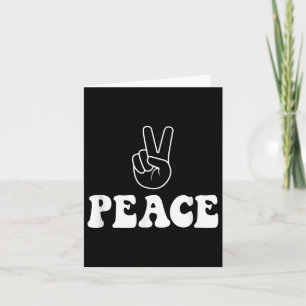 Im Peace Funny Matching Couples Outfit For Wife Card