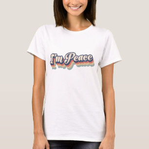 I'M PEACE - I COME IN PEACE Funny Couple's Matchin T-Shirt