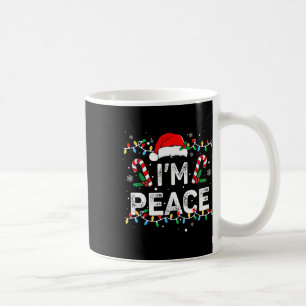 I'm Peace I Come In Peace Funny Matching Couple Ch Coffee Mug