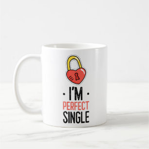 I'm Perfect Single Padlock Mug