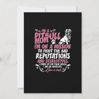 I'm Pitbull Mum Holiday Card