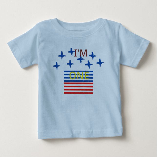 I'm Pluse One Baby T-Shirt (Front)