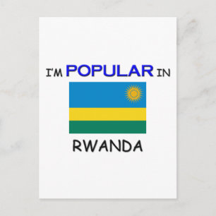 I'm Popular In RWANDA Postcard