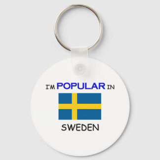I'm Popular In SWEDEN Key Ring