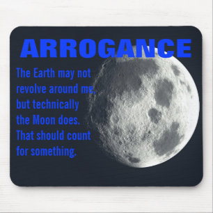 I'm practically the centre of the universe mouse mat