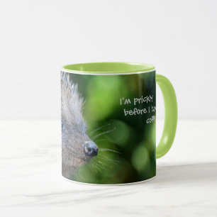 I'm prickly before I have coffee Mug