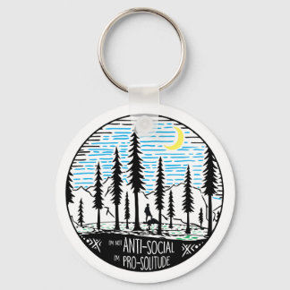 I'm Pro-Solitude Keychain