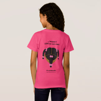 I'm #Proud2BNaturalMe Because... T-Shirt