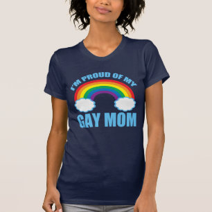 I'm Proud of My Gad Mum LGBT Son Daughter Pride T-Shirt