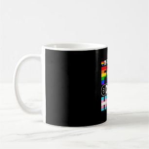 I'm proud of you dad hugs lgbt lgbtq gay pride coffee mug