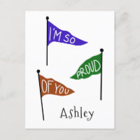 I'm Proud of You Personalised Congratulations
