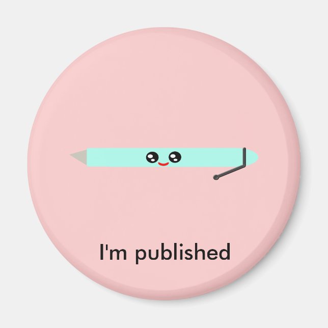 I'm published magnet (Front)