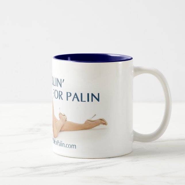 I'm Pullin' For Palin Mug (Right)