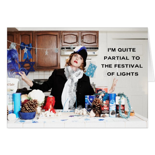 "I'm Quite Partial To The Festival of Lights" (Front Horizontal)