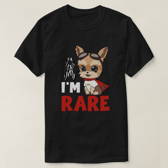 I'm Rare JJ Solo Black Tee  (Design Front)