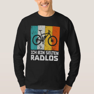 I'm rarely bikeless funny cyclist bike wheel T-Shirt